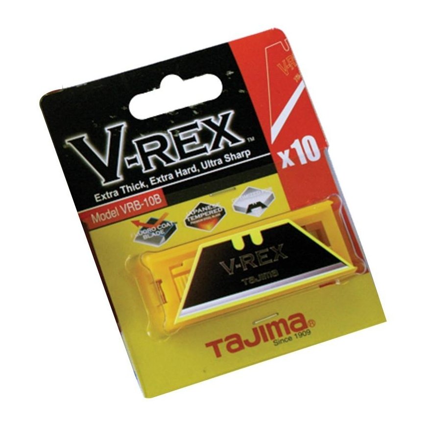 Tajima V-Rex trapeciaalsed terad, 10 tk, dosaatoris