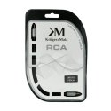 Kruger & Matz RCA - RCA кабель 1.8м Kruger & Matz RCA - RCA кабель 1.8м