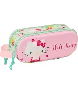 Safta Hello Kitty Kuromi 3D divkāršais zīmuļu gadījums