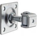 PSG 61.018.01 hinges with plate 80x80x3mm - M16 thread (adjustable, galvanized loop) PSG 61.018.01 hinges with plate 80x80x3mm - M16 thread (adjustable, galvanized loop)