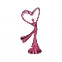 Pink Plastic Figurine - Dance Pink Plastic Figurine - Dance