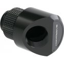 Barrow 45-degree G1/4 inch female to G1/4 inch male adapter - rotatable, black Barrow 45-degree G1/4 inch female to G1/4 inch male adapter - rotatable, black