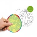 Trendhaus Tommy&Frida - Coloring and Engraving Cards - Eggs (8 pcs.) Trendhaus Tommy&Frida - Coloring and Engraving Cards - Eggs (8 pcs.)
