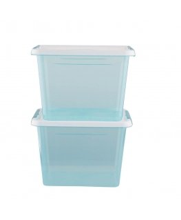 Orplast Arcticline set of 2 rectangular food containers 2.5 L 19.5 x 15 x 13.5 cm