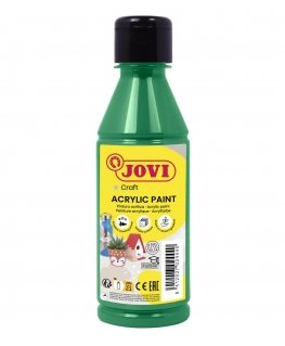 JOVI akrilu krāsas, 250ml, zaļa krāsa.