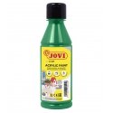 Akrillivärit JOVI, 250 ml, vihreä väri.
