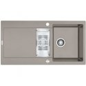 Plautuvė Franke MRG 210-72, poliarinė balta, rankinis ventilis, plieno spalvos dangtelis Plautuvė Franke MRG 210-72, poliarinė balta, rankinis ventilis, plieno spalvos dangtelis