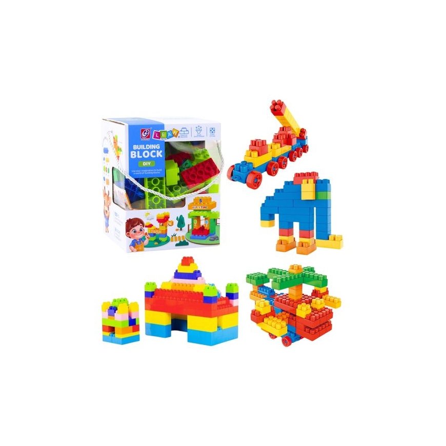 Lean Toys Construction Set for Kids, 100 pcs. – 2