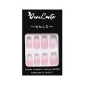 Pink Deni Carte Tipsy Square - Set of False Nails - Intensive Pink Pink Deni Carte Tipsy Square - Set of False Nails - Intensive Pink