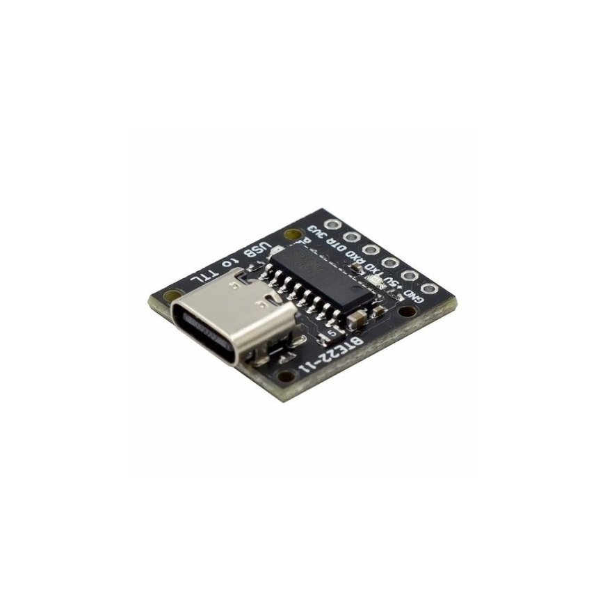 OEM Type-C USB Serial Converter to TTL UART 3.3V/5V - CH340E - Alternative Module CH340G