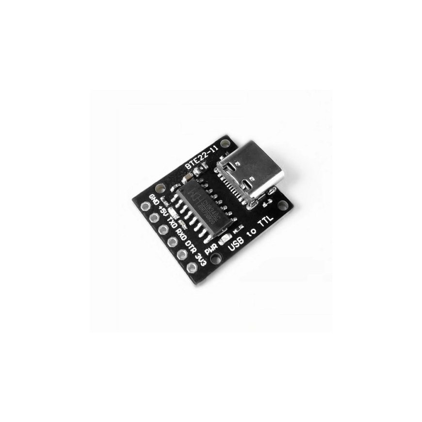 OEM Type-C USB Serial Converter to TTL UART 3.3V/5V - CH340E - Alternative Module CH340G – 2