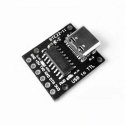 Oem C tipo USB nuoseklusis keitiklis į TTL UART 3.3V/5V - CH340E - alternatyvus modulis CH340G Oem C tipo USB nuoseklusis keitiklis į TTL UART 3.3V/5V - CH340E - alternatyvus modulis CH340G