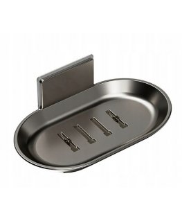 Oem Metalinis muilo laikiklis - juodas - Muilinė - Sieninė kabykla
