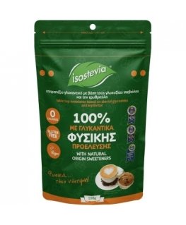 Saldikliäisiin ISOSTEVIA, sisältäen stevioliglykosideja, 150 g