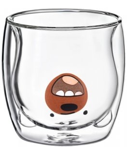 Termosklaas lastele Verre Teddy Bear 300 ml AMBITION