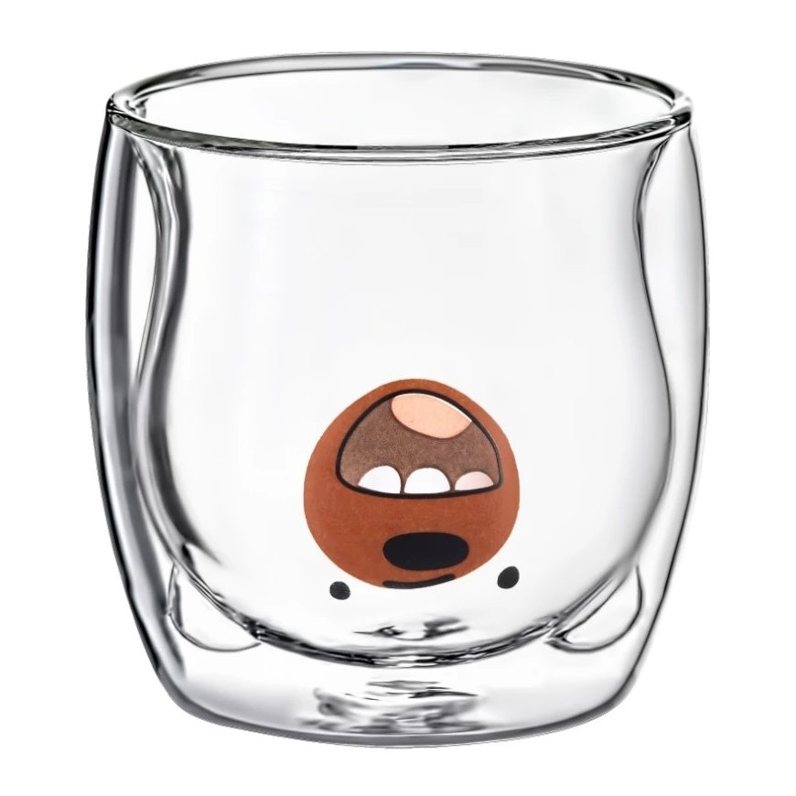 Termiskais stikls bērniem Verre Teddy Bear 300 ml AMBITION