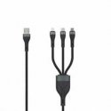 SEEK TOTI USB-A to Lightning, 2m PVC andmeside 2A (mitte-MFI), Must SEEK TOTI USB-A to Lightning, 2m PVC andmeside 2A (mitte-MFI), Must