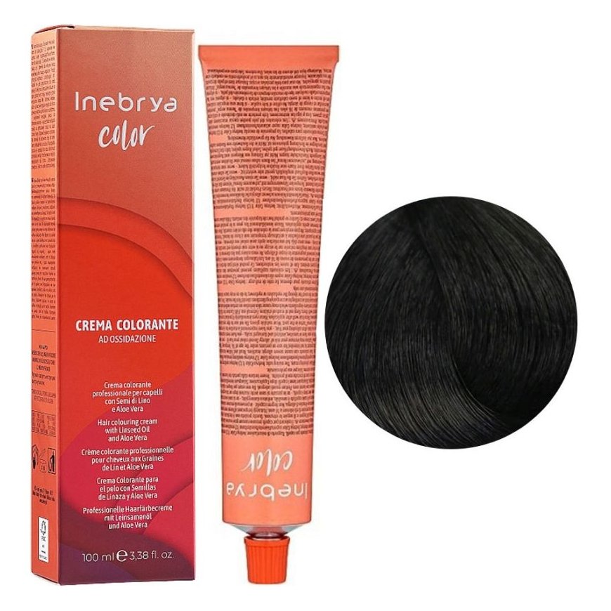 Inebrya Color hair dye 100ml - 3 | Pure Dark Chestnut – 2