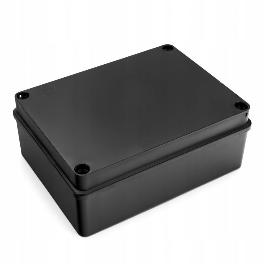 Pawbol S-Box 416C антиповерхностная монтажная коробка - 190x140x70, без сальников, черная IP65 – 2