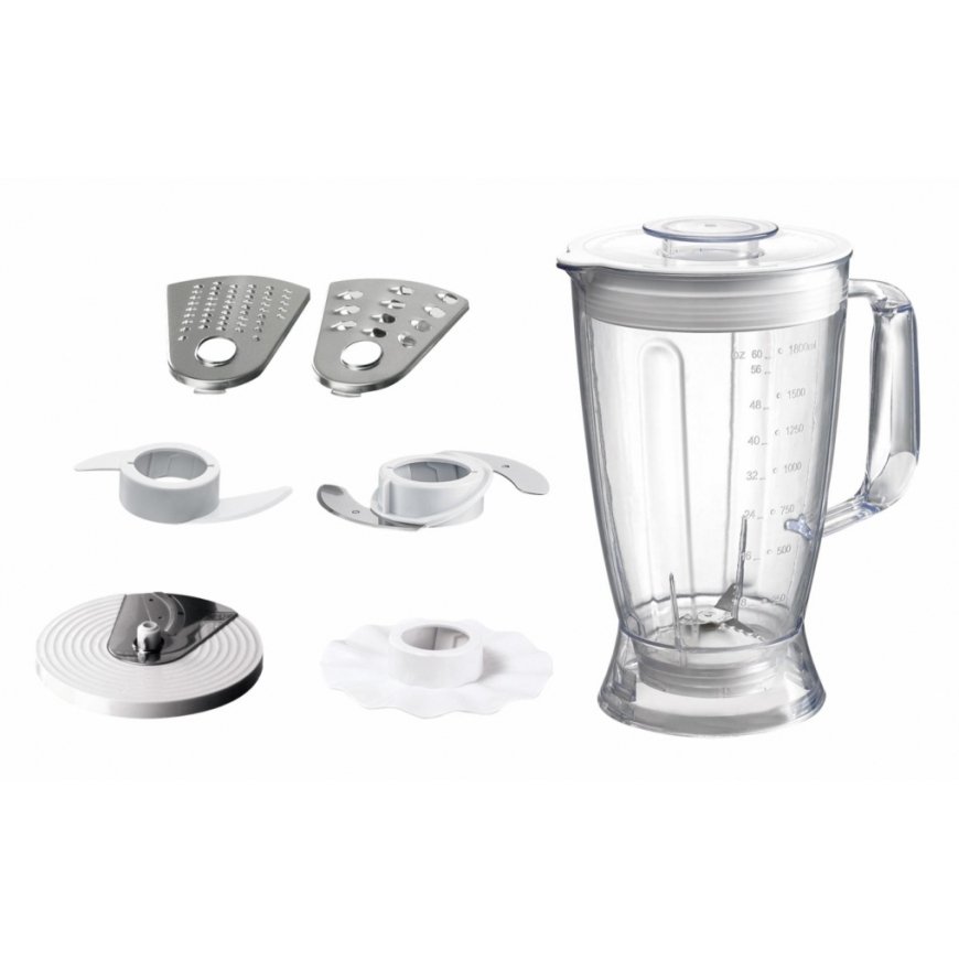 Heinner HFP-750BG food processor 750 W 1.2 L White – 3