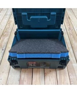 putplastis Makita Makpac tööriistakasti jaoks, grafiit-sinine, LeanCraft [LF-AB-MAKITA] LeanFoam