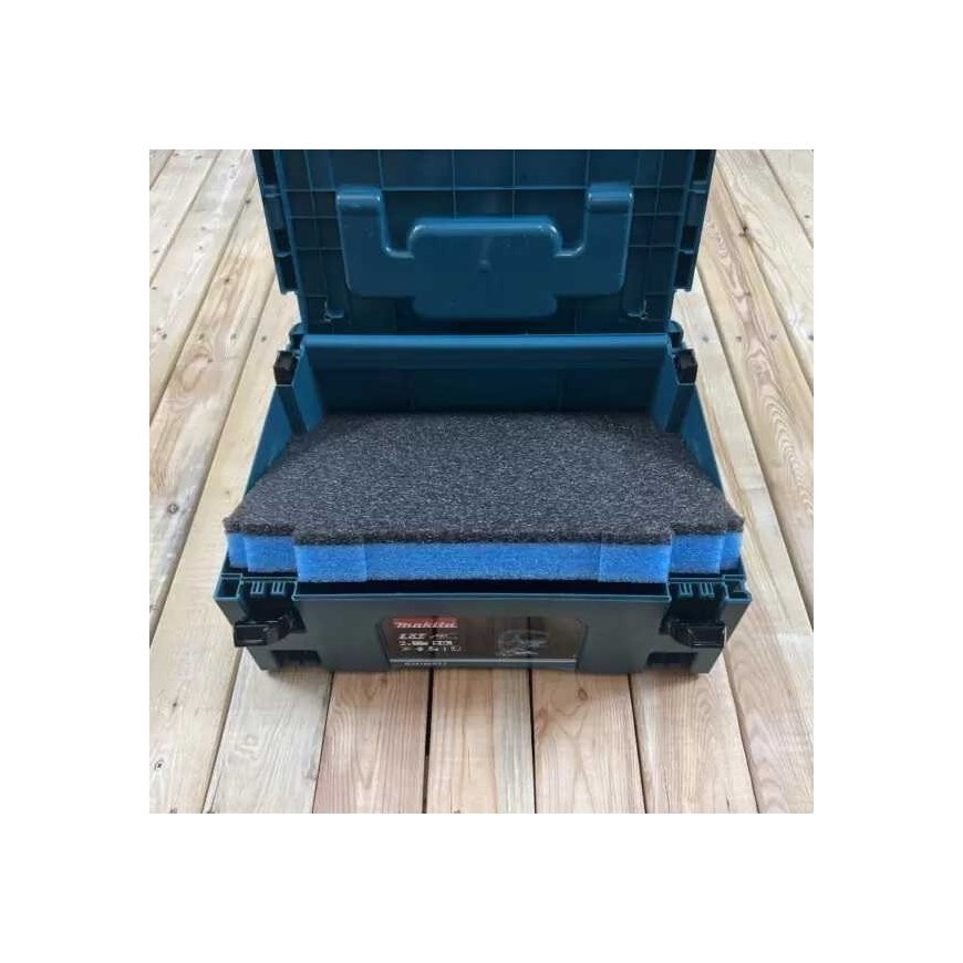 putplastis Makita Makpac for tool box, graphite-blue, LeanCraft [LF-AB-MAKITA] LeanFoam – 2