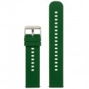 "Pacific U27" silicone watch strap - mint/silver - 20 mm "Pacific U27" silicone watch strap - mint/silver - 20 mm