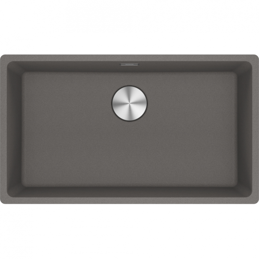 Franke MRG 210-72 Sink, Stone Grey Color, Manual Faucet, Steel Color Cover – 2