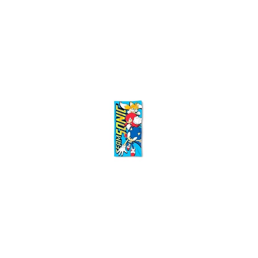 Sega Sonic The Hedgehog Microfibre Beach Towel, 70x140 cm