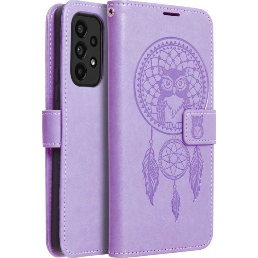 OEM MEZZO Book Case for Samsung S20 FE/S20 FE 5G, purple color
