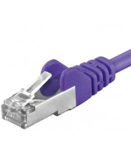 PremiumCord SP6ASFTP020V tinklo kabelis Violetinė 2 m Cat6a S/FTP (S-STP)