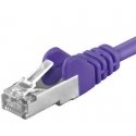 PremiumCord SP6ASFTP020V tinklo kabelis Violetinė 2 m Cat6a S/FTP (S-STP) PremiumCord SP6ASFTP020V tinklo kabelis Violetinė 2 m Cat6a S/FTP (S-STP)