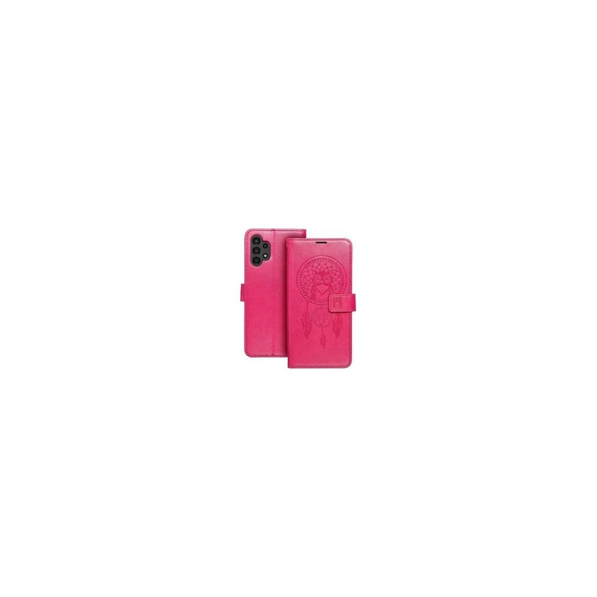 OEM MEZZO Kirjatasku Samsung Galaxy A13 4G:lle mandala magenta – 2