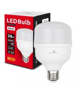„Maclean“ LED lamp, E27, 28 W, 220–240 V AC, külm valge, 6500 K, 2940 lm, MCE302 CW