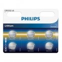 Philips CR2032 baterijos 5 vnt. Philips CR2032 baterijos 5 vnt.