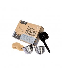 Taaskasutatavad kapslid, mis on ühilduvad NESCAFÉ® Dolce Gusto® Sealpod Duo pakiga