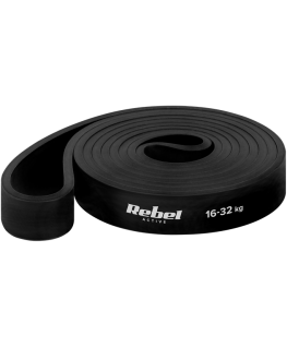 TPE treeninguriba - Power Band PT-3, must 16-32 kg REBEL ACTIVE