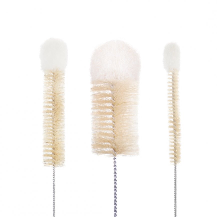 Bottle brush bristle + cotton 50mm – 2