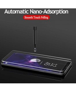 Reach LCD protective glass Nano Optics 5D UV glue for Samsung G998 S21 Ultra 5G curved clear