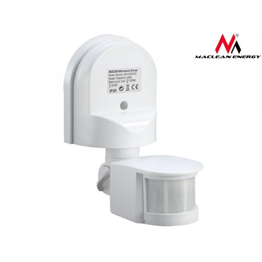 Maclean Sieninio движущегося детектора 180 ° 1200W (MCE25 W)