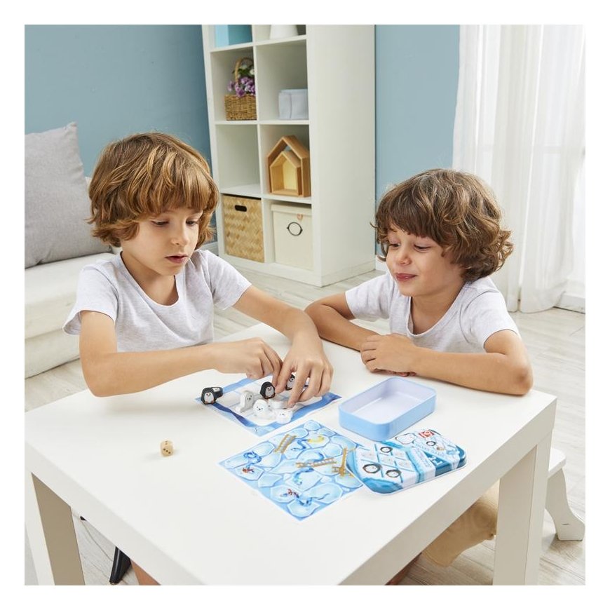 HAPE 2in1 Games Tic Tac Toe/Snakes & Ladders, E0478A – 2