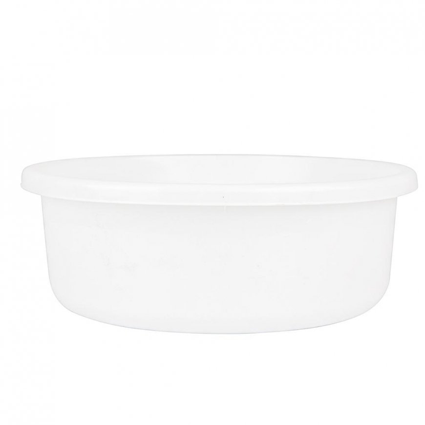 Apaļš bļoda klasiskā 46cm 20l balta