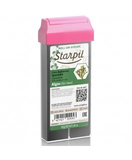 Wax cartridge Starpil Roll-On Cera Algas, with seaweed, suitable for men, 110 g