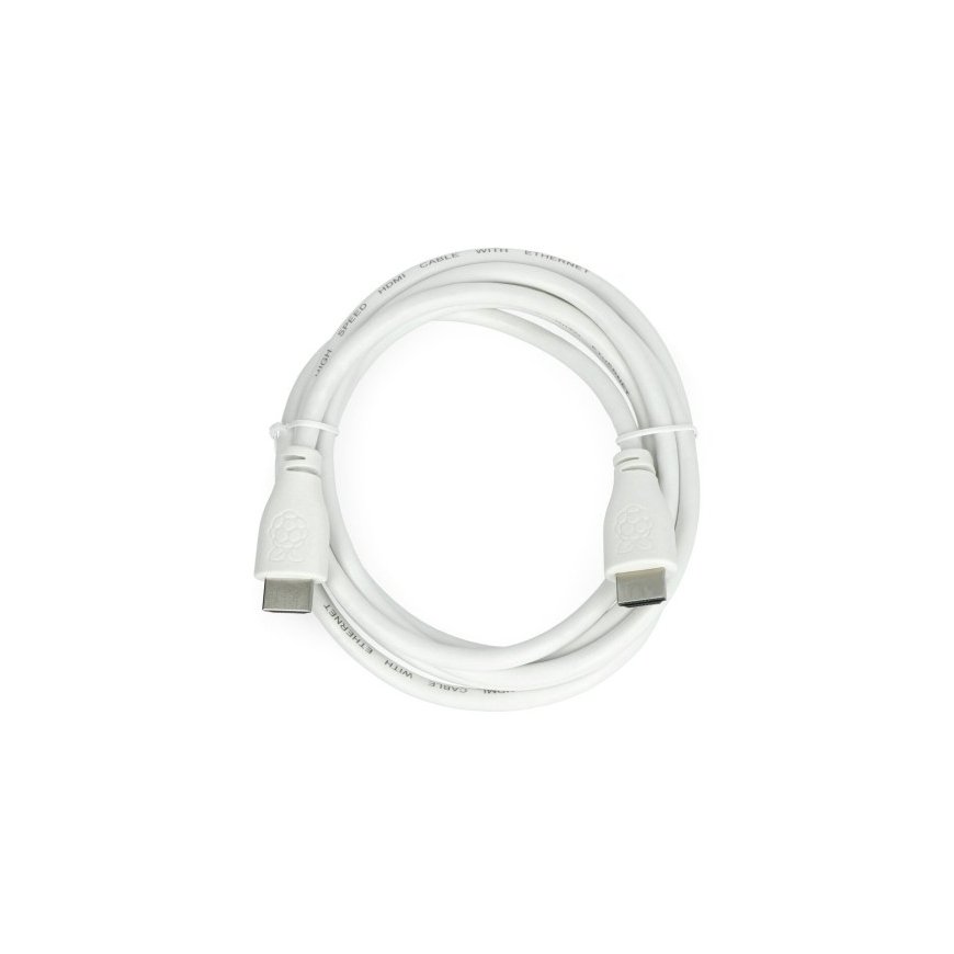 Raspberry HDMI - HDMI-kaapeli 1m Valkoinen – 2