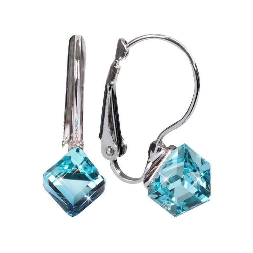 Серьги Levien Fine с подвеской Rivoli Crystal AB – 2