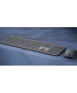 Logitech 920-012508 klaviatūra Pelė įskaityta Biuras RD belaidis ryšys + „Bluetooth“ QWERTY JAV tarptautinė versija Grafitas