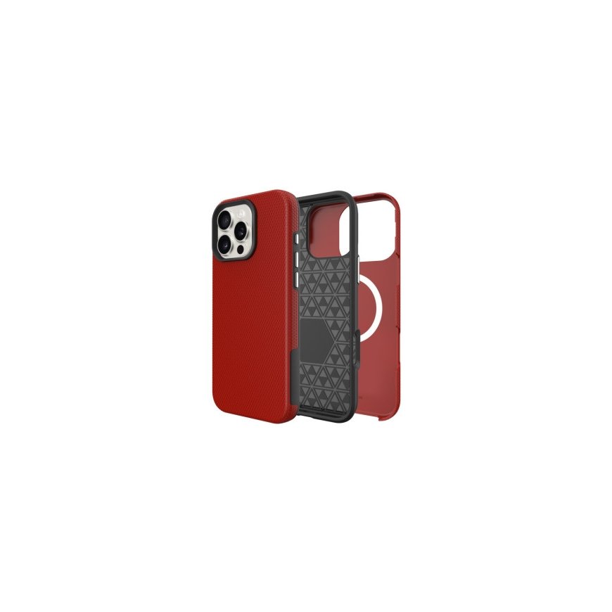 Чехол Perfectionists Triangle Mag Case для Apple iPhone 17 красный