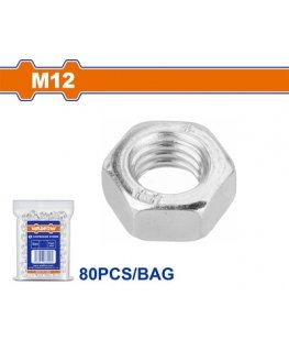 Wadfow kuue nurka mutri komplekt M12 80 tk