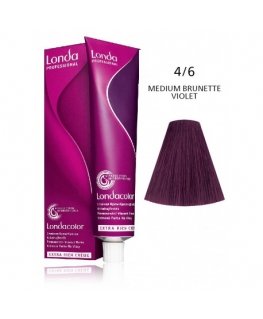 Londa Color hiusväri 60ml - 4/65 Keskiruskea Punavioletti