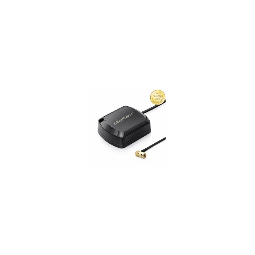 Антенна Qoltec 4G LTE с магнитной основой | 5dBi | круговая | внутренняя | 600-2700 МГц | SMA | 3м – 2